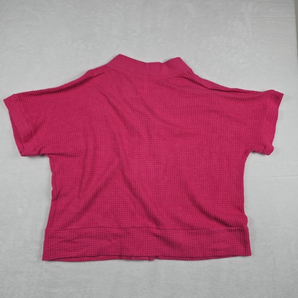 Dokotoo Cardigan Sweater Button Front Knit Women's Size 2XL Pink - Picture 6 of 6